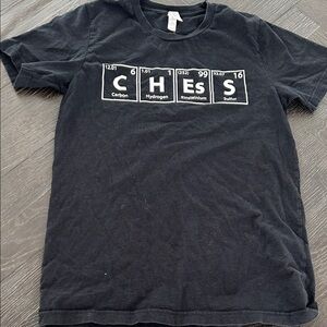 Bella Canvas Black Elemental Chess Tee